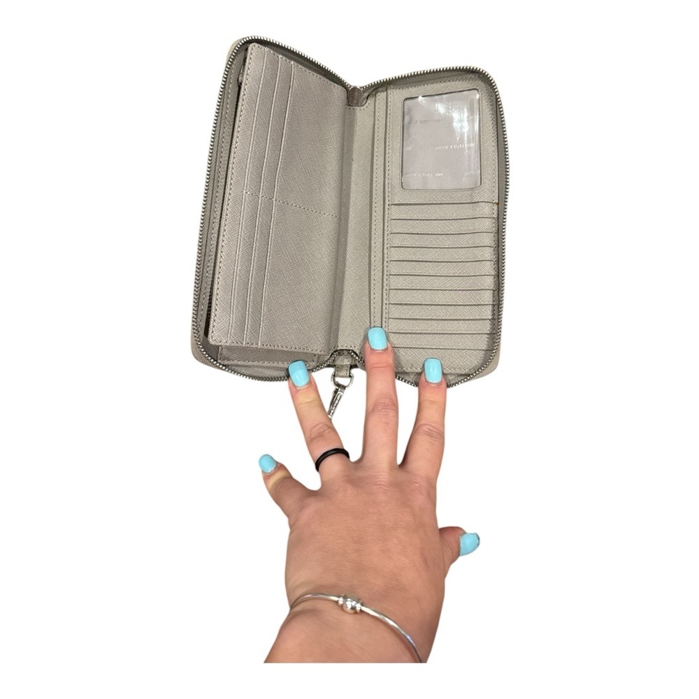 Michael Kors Silver Wristlet Wallet - Picture 5 of 5